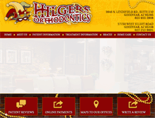 Tablet Screenshot of hilgersorthodontics.com